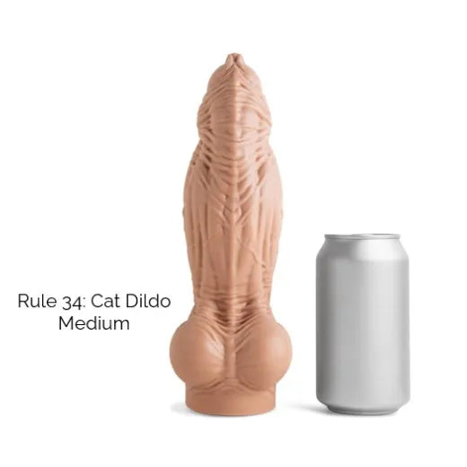 RULE 34: CAT DILDO - FOUR SIZES