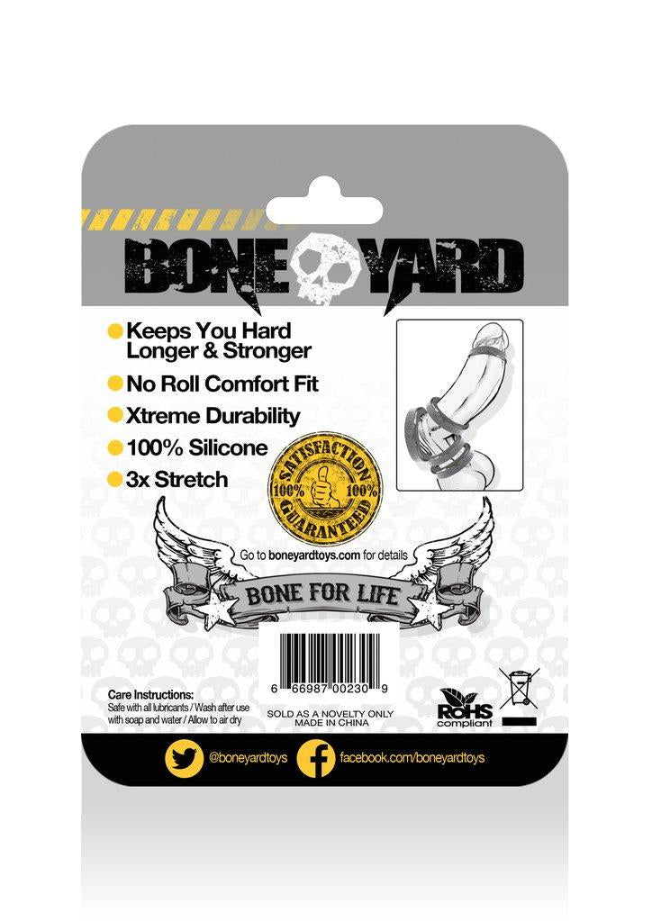 BONEYARD SILICONE RING 50MM BLACK