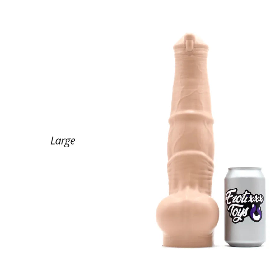 HORSE WITH PIERCING DILDO