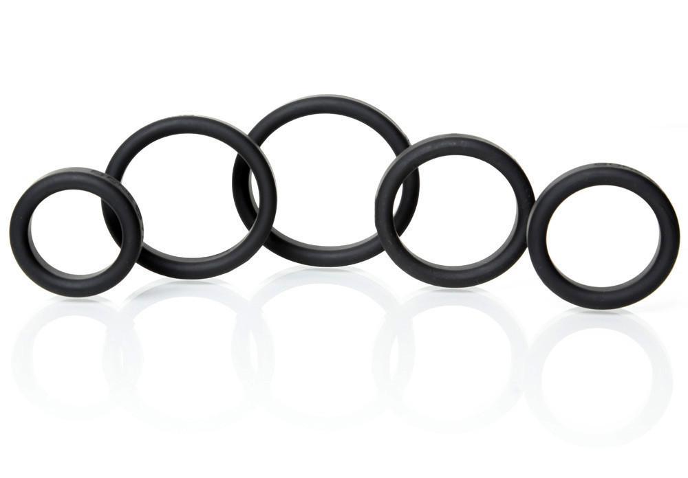 BONEYARD SILICONE RING 5 PCS KIT BLACK