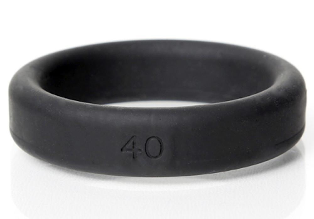 BONEYARD SILICONE RING 40MM BLACK