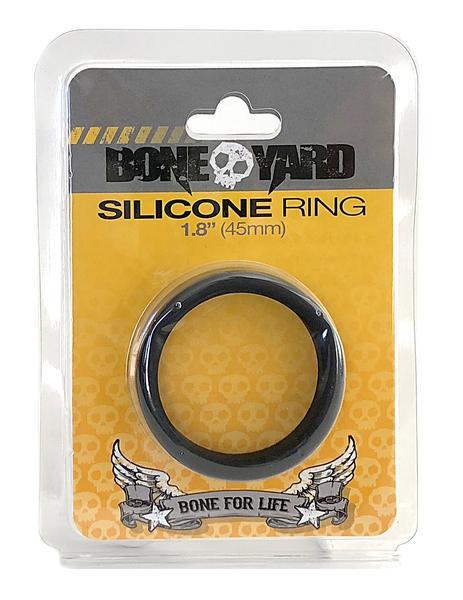 BONEYARD SILICONE RING 45MM BLACK