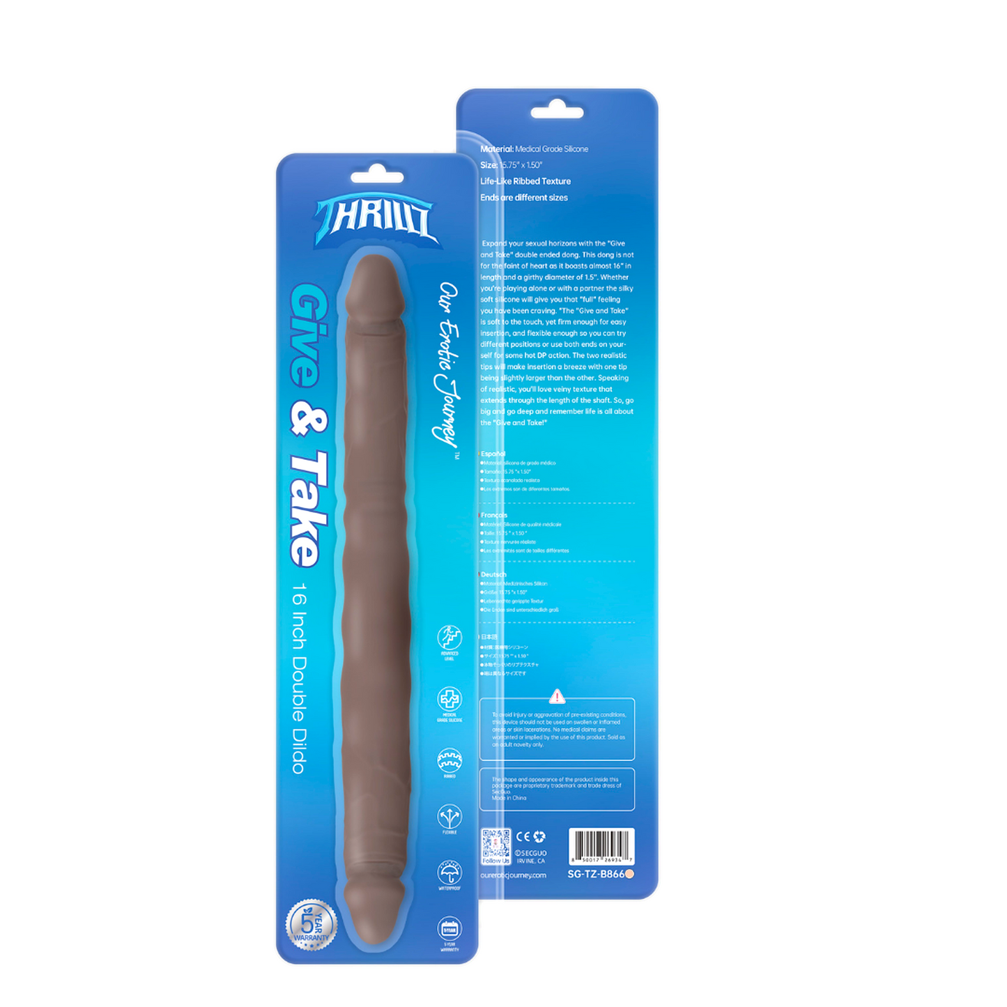 Dual-Pleasure double-ended dildo
