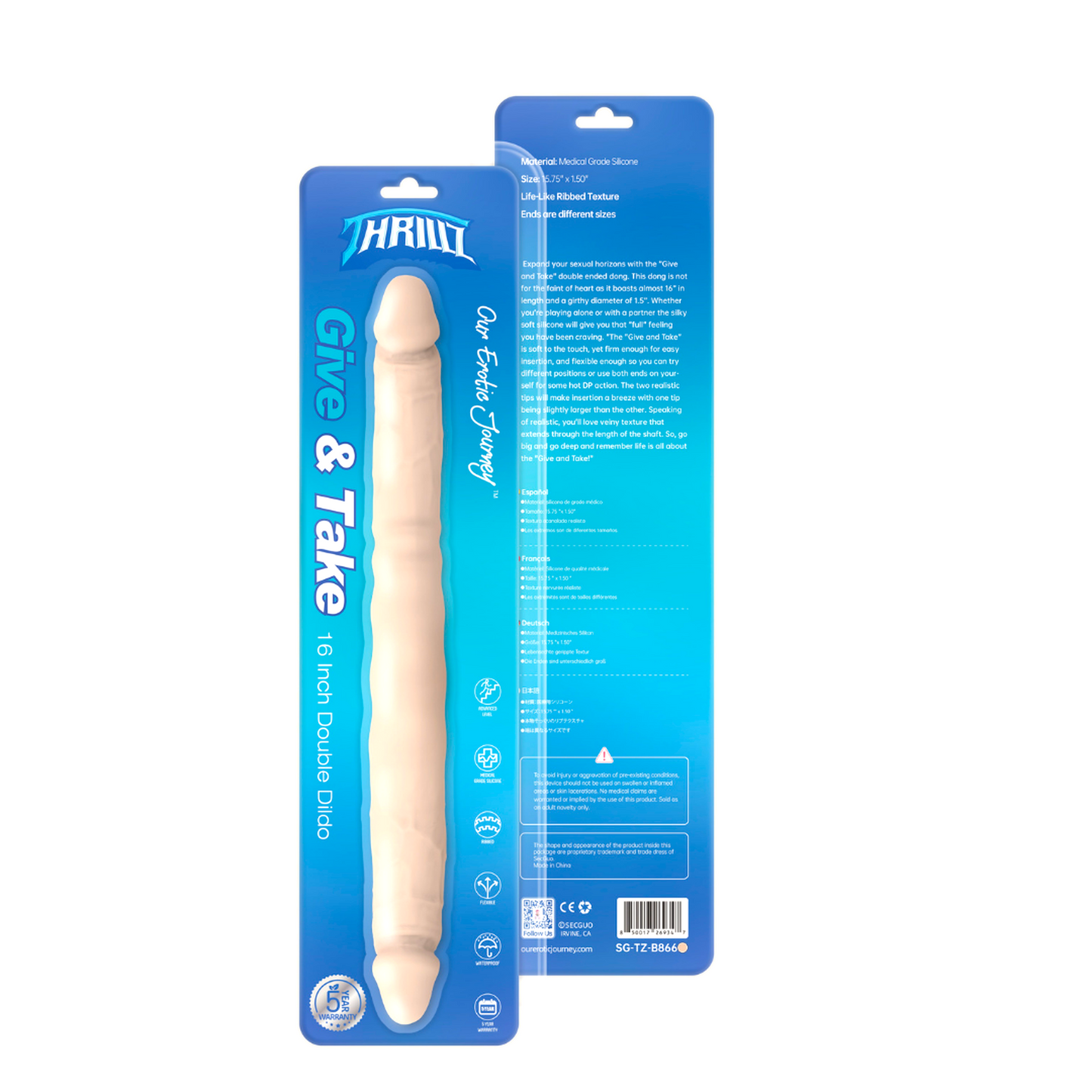 Dual-Pleasure double-ended dildo