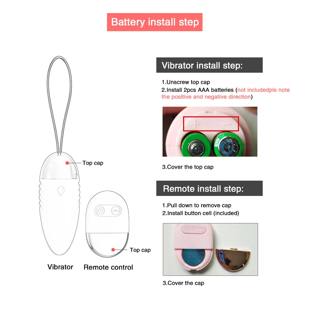 BULLET VIBRATOR WITH WIRELESS REMOTE CONTROL