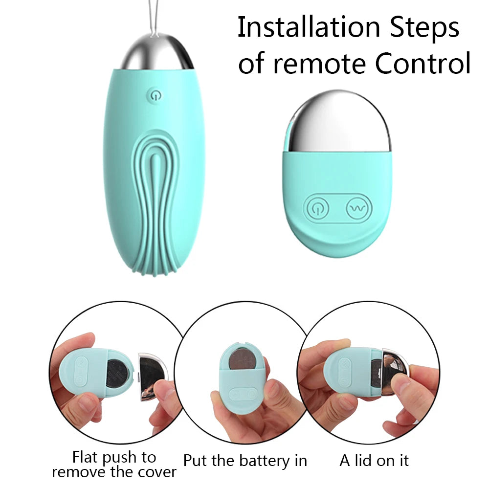 BULLET VIBRATOR WITH WIRELESS REMOTE CONTROL