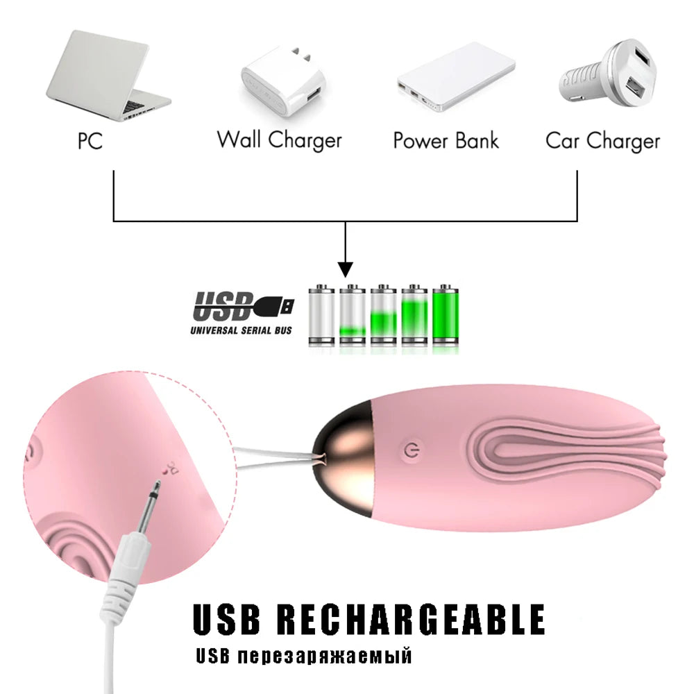 BULLET VIBRATOR WITH WIRELESS REMOTE CONTROL