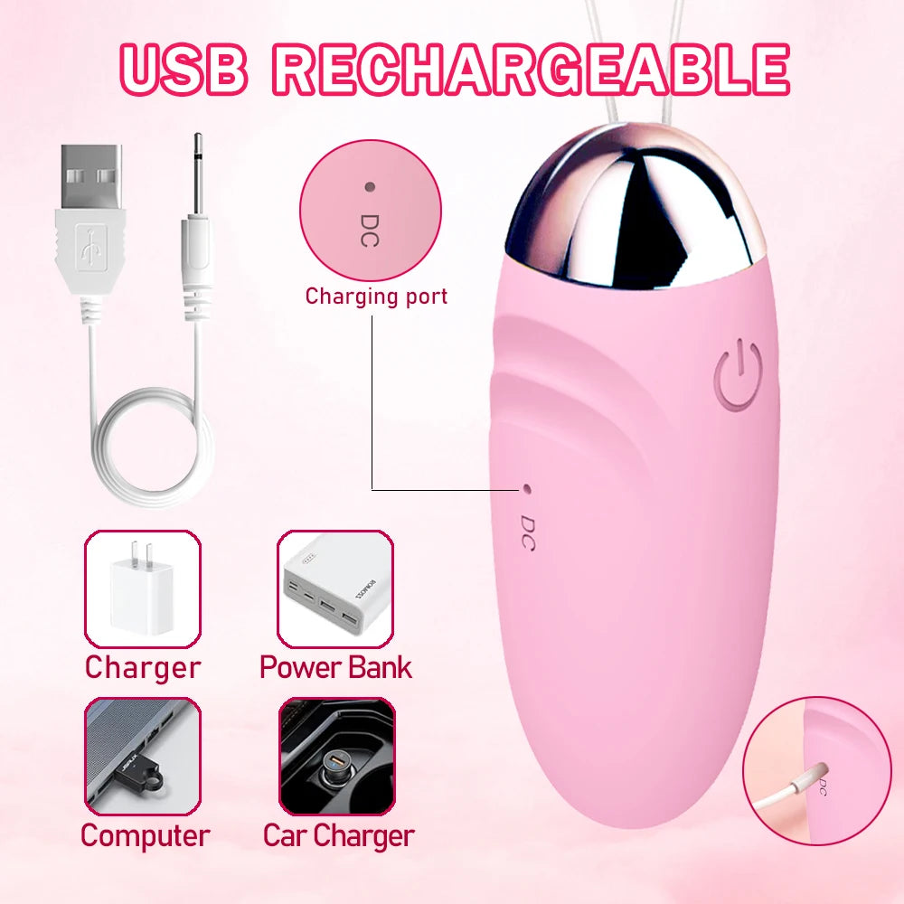 BULLET VIBRATOR WITH WIRELESS REMOTE CONTROL