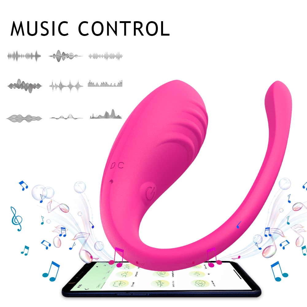 APP-CONTROLLED VIBRATOR WITH 9 SPEEDS