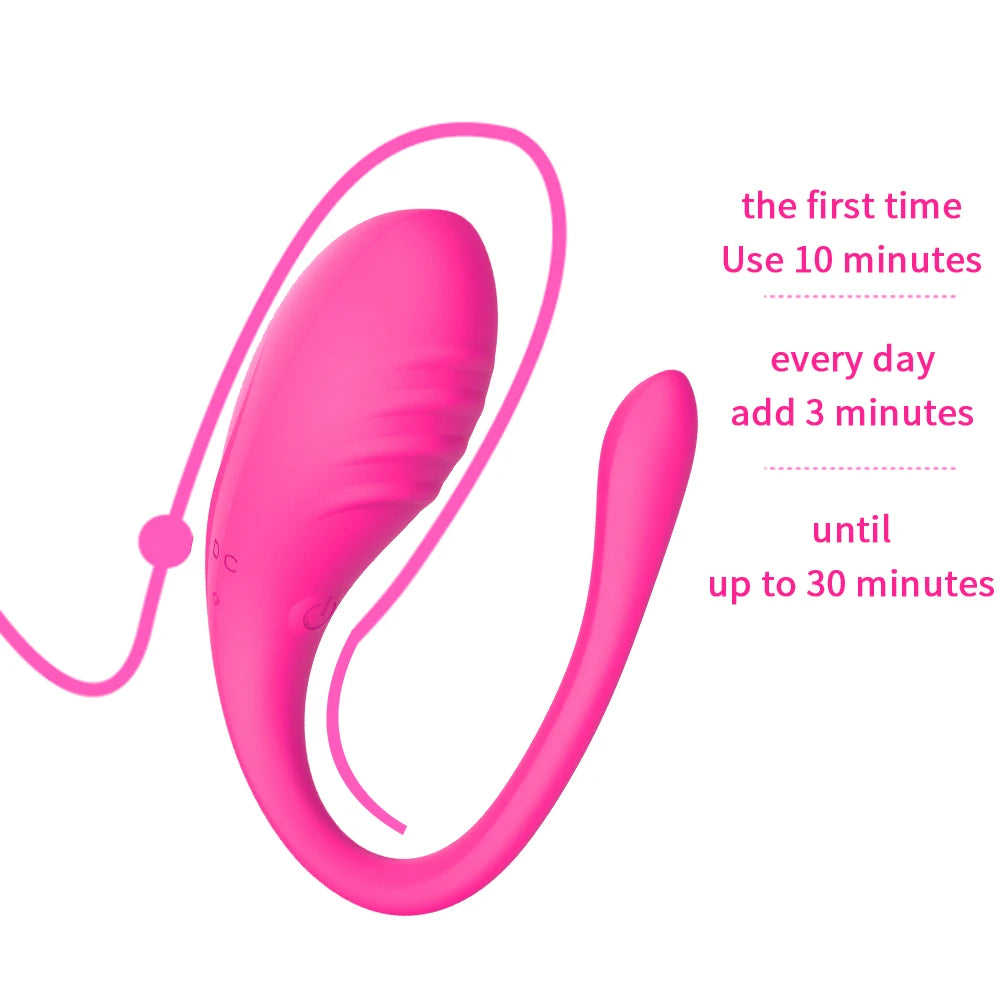 APP-CONTROLLED VIBRATOR WITH 9 SPEEDS