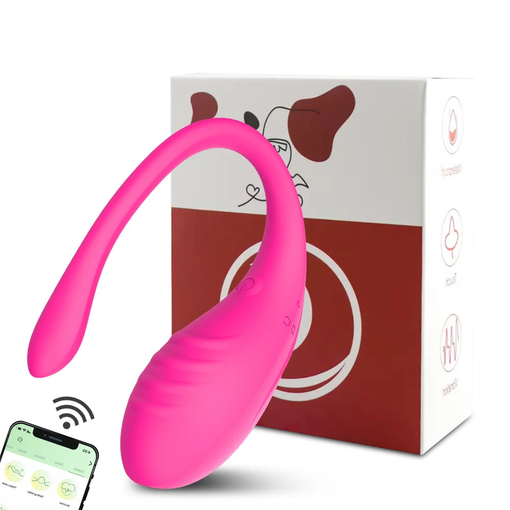 APP-CONTROLLED VIBRATOR WITH 9 SPEEDS