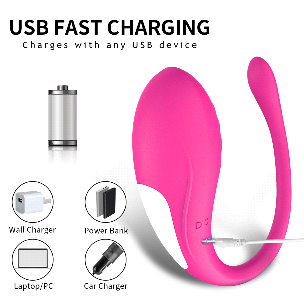APP-CONTROLLED VIBRATOR WITH 9 SPEEDS