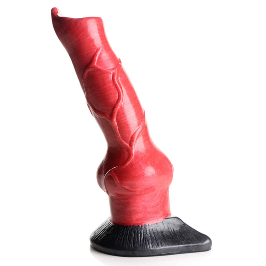 HELL-HOUND CANINE PENIS SILICONE DILDO