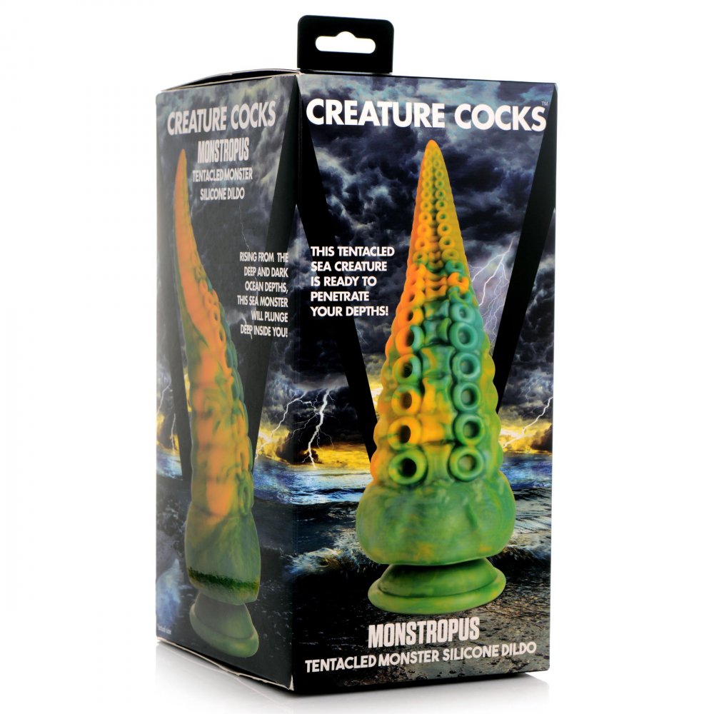MONSTROPUS TENTACLED MONSTER SILICONE DILDO