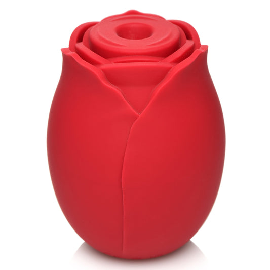 MYSTIC ROSE SUCKING & VIBRATING SILICONE ROSE