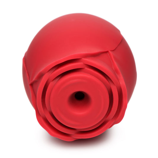 MYSTIC ROSE SUCKING & VIBRATING SILICONE ROSE