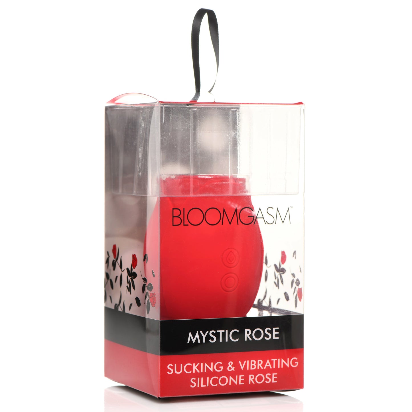 MYSTIC ROSE SUCKING & VIBRATING SILICONE ROSE