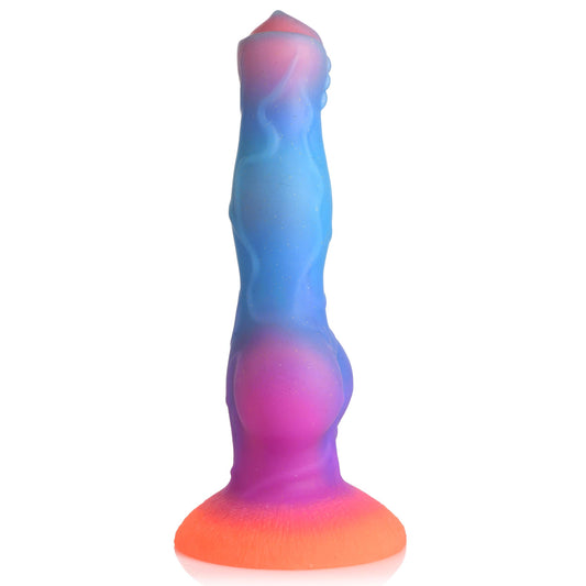 GLOW IN THE DARK SILICONE ALIEN DILDO