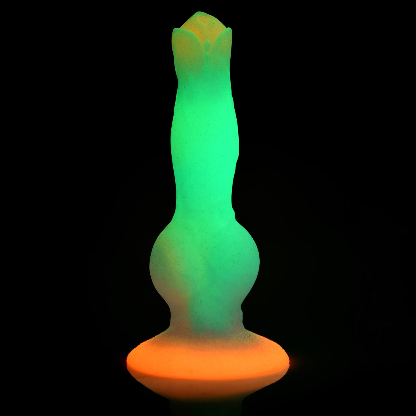 GLOW IN THE DARK SILICONE ALIEN DILDO