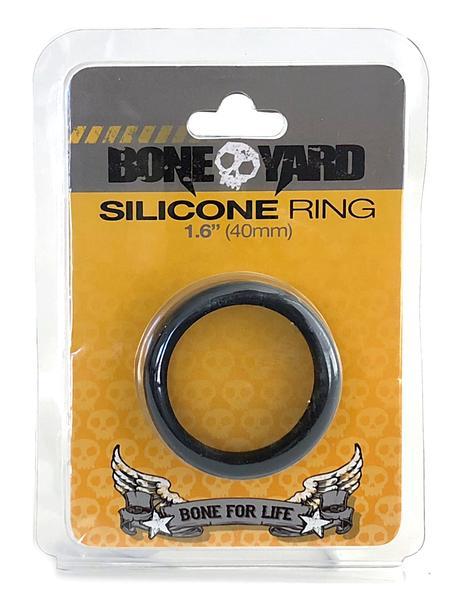 Boneyard Silicone Ring 40mm Black