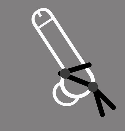 Cock Leash Double